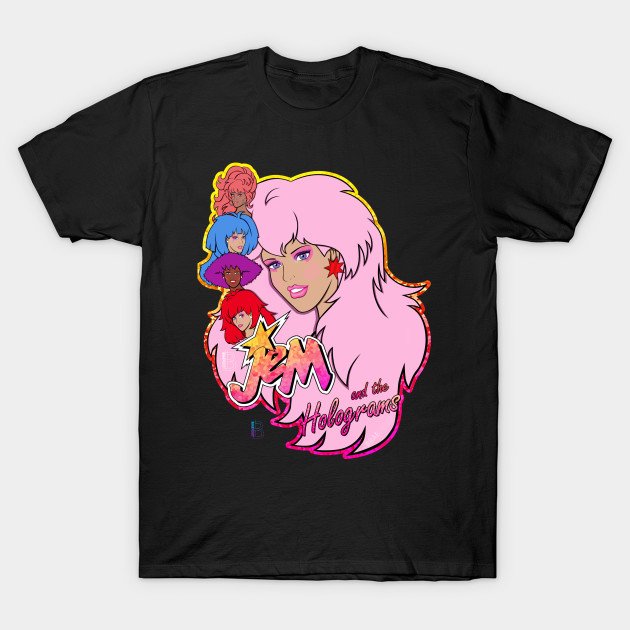 Front/Back - Jem/Misfits by BraePrint T-Shirt