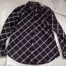 Van Heusen Womans Cotton Poly Shirt Blouse for Her  SIZE: Med