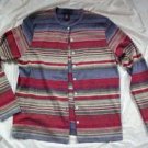 Womens Chrater Club Cotton Knit Shirt Blouse Sweater SIZE: Medium