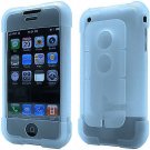 Smart Skin Case with Cord Management System  for Apple iPhone (Aqua)