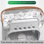 3 in 1 Portable Humidifier Air Conditioner Cooler Mini Fan 7 Color LED Light