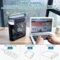 3 in 1 Portable Humidifier Air Conditioner Cooler Mini Fan 7 Color LED Light