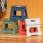 Collapsible Folding Plastic Multi Purpose Small Step Stool Adults Kids Kitchen
