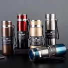 1L Stainless Steel Thermal Water Bottle Red Vacuum Flask Coffee Travel Outdoor