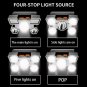 5 LED Rechargeable Portable Headlamp Flash Light Outdoor Fishing Camping Torch