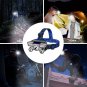 5 LED Rechargeable Portable Headlamp Flash Light Outdoor Fishing Camping Torch