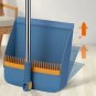 Long Handle Broom and Dustpan Set for Home Kitchen Floor Cleaning Non-Stick Hair