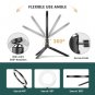 16cm LED Ring Light with Tripod Stand USB Dimmable for Makeup Live Streaming