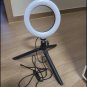 16cm LED Ring Light with Tripod Stand USB Dimmable for Makeup Live Streaming