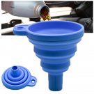 Foldable Silicone Car Engine Funnel Universal Auto Oil Petrol Change Tool for Cars And Motorcycles