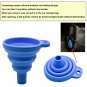 Foldable Silicone Car Engine Funnel Universal Auto Oil Petrol Change Tool for Cars And Motorcycles