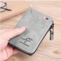 RFID Blocking Leather Wallet for Men &acirc;�� Anti-Theft Card Holder Case Clutch Short Wallet
