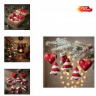 Felt Crafted Christmas Tree Decoration Hanging Items colorful decoration items