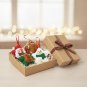 Handmade felt Christmas decoration Set – 4-Piece for Home & Nursery Soft, Elegant