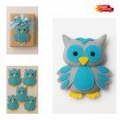 HootyHug Plush Owl – Soft & Cuddly Felt Toy for Kids | Perfect Birthday & Christmas Gift