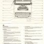 Triumph Adler Contessa2DeLuxe Typewriter Instruction Manual - User Manual - Complete User Guide