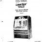 Rowe - CD-100A - LaserStar - Service Manual - Parts List - Schematic - English