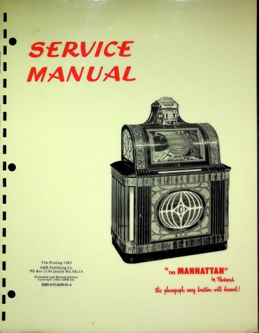Manhattan - Packard - Service Manual - Schematics - Technical Manual - User Manual - English
