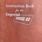 Imperial 60 Typewriter Instruction Manual - User Manual - Complete User Guide