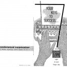 Underwood Golden Touch Typewriter Instruction Manual - User Manual - Complete User Guide
