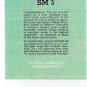Olympia SM5 Typwriter Instruction Manual - User Manual - Complete User Guide