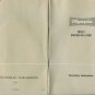 olympia SG1 Typwriter Instruction Manual - User Manual - Complete User Guide