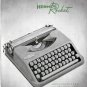 Hermes Rocket Typewriter Instruction Manual - User Manual - Complete User Guide