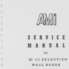 Ami - A - B series - 40 Selection Wallbox -  Service Manual - Parts Catalog - Repair Manual - Englis