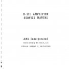 Ami - D-40 - D-80  - R111 AMPLIFIER -  Service Manual - User Manual - Parts List - English