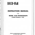 Rock-Ola - 1438 - Phonograph - Comet-Fireball-120 - Instruction Manual - Installation Manual - Parts