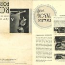 Royal O 1936 Typewriter Instruction Manual - User Manual - Complete User Guide