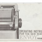 Remington Envoy Typewriter Instruction Manual - User Manual - Complete User Guide