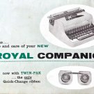 Royal Companion Typewriter Instruction Manual - User Manual - Complete User Guide