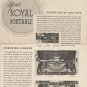 Royal Model O Typewriter Instruction Manual - User Manual - Complete User Guide
