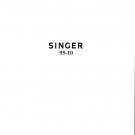 Singer 95-10 Sewing Machine Instruction Manual - User Manual - Complete User Guide - English