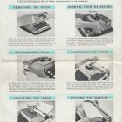 Imperial Good Companion 7 Typewriter Instruction Manual - User Manual - Complete User Guide