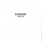 Singer 99W124 Sewing Machine Instruction Manual - User Manual - Complete User Guide - English