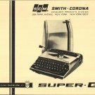 Smith Corona SuperG Typewriter Instruction Manual - User Manual - Complete User Guide