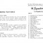 Signature 510-513 Typewriter Instruction Manual - User Manual - Complete User Guide