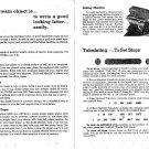 Smith Corona standard 1950 Typewriter Instruction Manual - User Manual - Complete User Guide