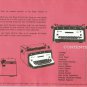 Royal Electric Typewriter Instruction Manual - User Manual - Complete User Guide