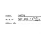 Linkbelt - Excavator 1600 Q Quantum  - Shop Manual - Workshop Manual - Service Manual - English