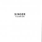 Singer-Class-251-Singer-251-1-Singer-251-2-Singer-251-3-Service-Manual Repair Manual - English