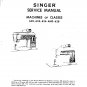 Singer-Class-620-625-626-628-Service-Manual Repair Manual - English