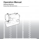 Brother AE2500 Sewing Machine Instruction Manual - User Manual - Complete User Guide