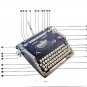 Brother Deluxe 1510 Typewriter Instruction Manual - User Manual - Complete User Guide
