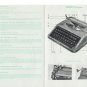 Empire Aristocrat later models  Typewriter Instruction Manual - User Manual - Complete User Guide