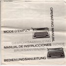 Remington 1040 Typewriter Instruction Manual - User Manual - Complete User Guide