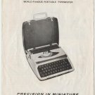 Smith Corona Zephyr-II Typewriter Instruction Manual - User Manual - Complete User Guide