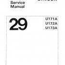 Singer-29U171A-29U172A-29U173A-Service-Manual- Repair Manual - English